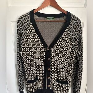 C. Wonder Gold Button Cardigan Pattern Gold Buttons Small career Sweater